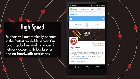 psiphon pro is faster than before!